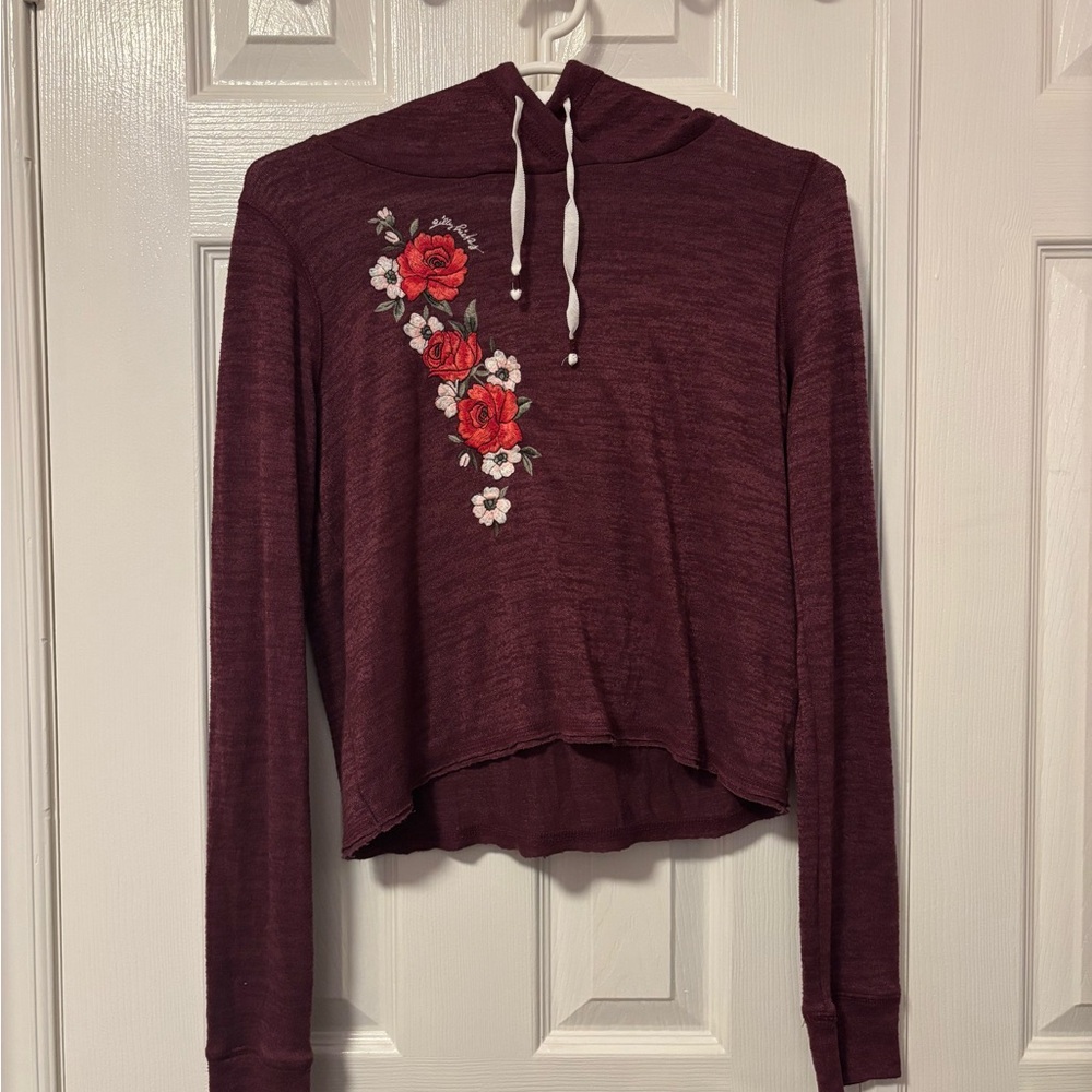 Hollister Gilly Hicks Cropped Hoodie